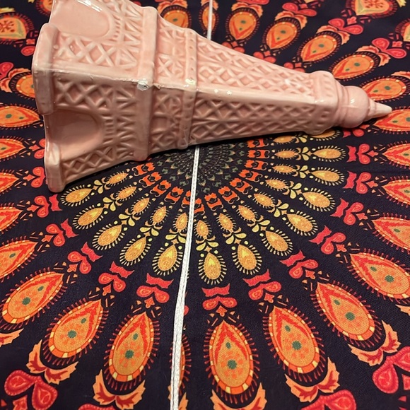 Eiffel Tower Paris Pink Ceramic - Picture 5 of 6